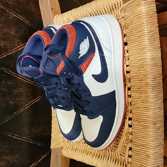 Jordan Shoes Nike Air Jordan Mid Se Red White Blue Poshmark